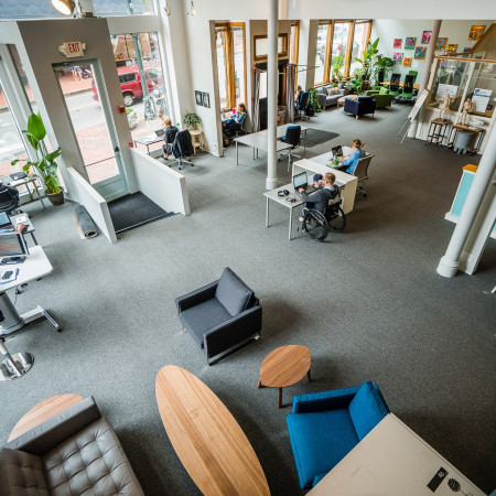 Longstanding Coworking Hub in Downtown Portland, ME