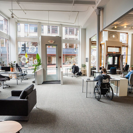 Longstanding Coworking Hub in Downtown Portland, ME
